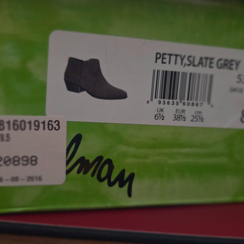 Sam Edelman | Petty Bootie | Slate Grey | Size 8.5 | NWT - Picture 4 of 12